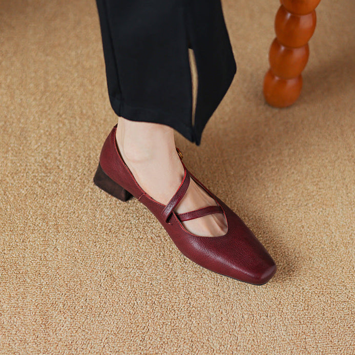 Evra Genuine Leather Heels
